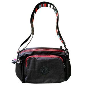 brand new Kipling vintage crossbody bag Reth medium black